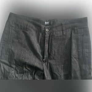 RAF by Raf Simons charcoal black lightweight pants sz 48/ US 32
